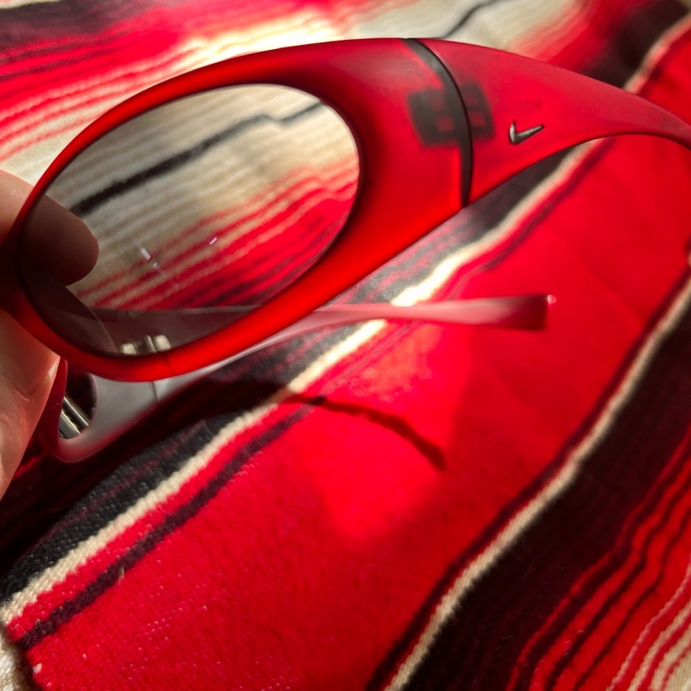 Y2K Red Nike Shades